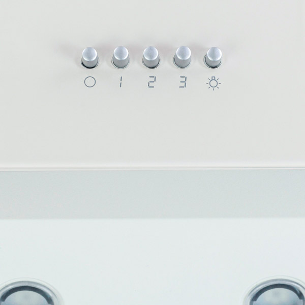Фото Витяжка PERFELLI DN 6422 D 850 WH LED