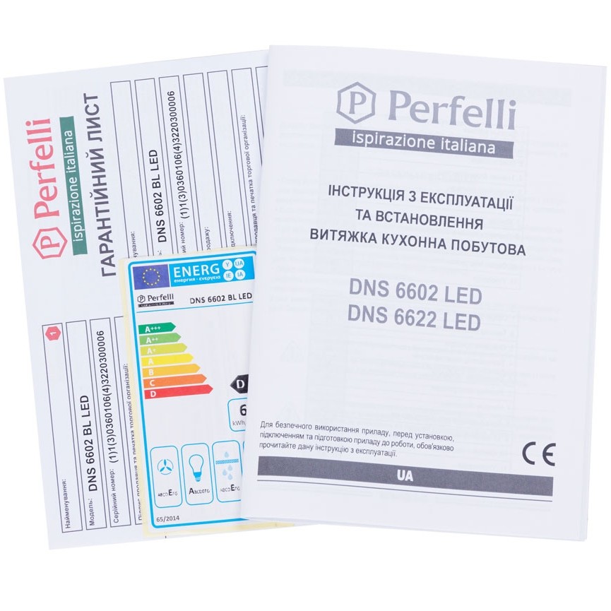 Покупка Витяжка PERFELLI DNS 6602 BL LED
