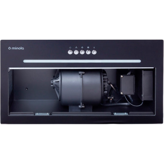 Вытяжка MINOLA HBI 5264 BL GLASS 700 LED Line Режим работы циркуляция