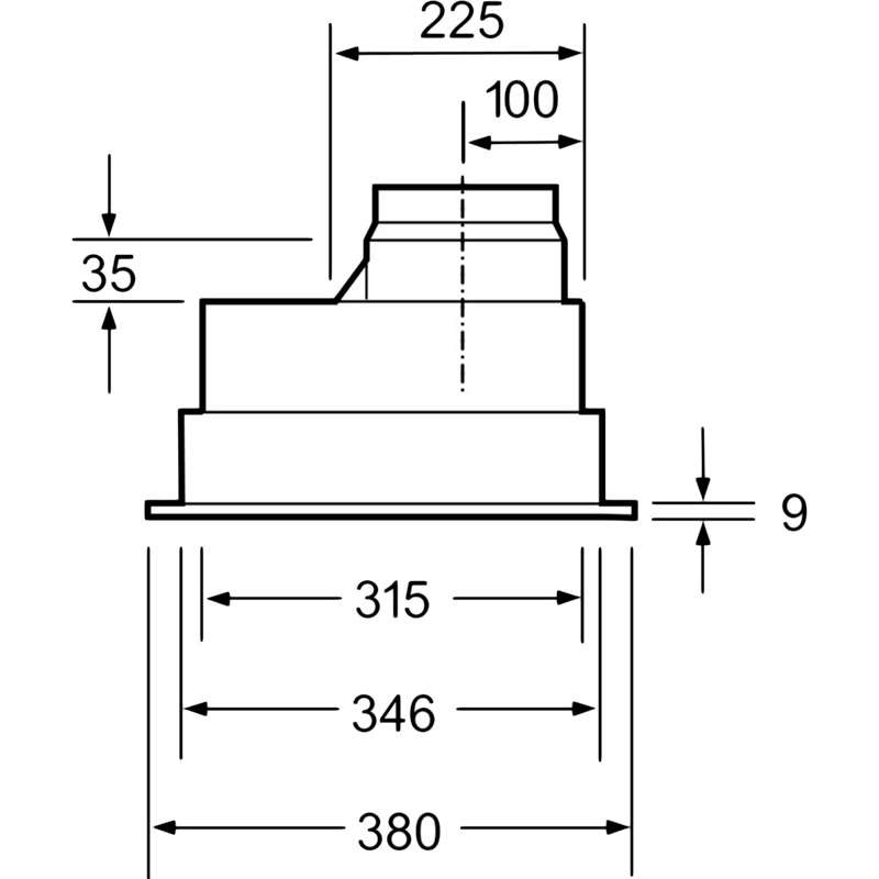 Вытяжка SIEMENS LB55565 Режим работы циркуляция