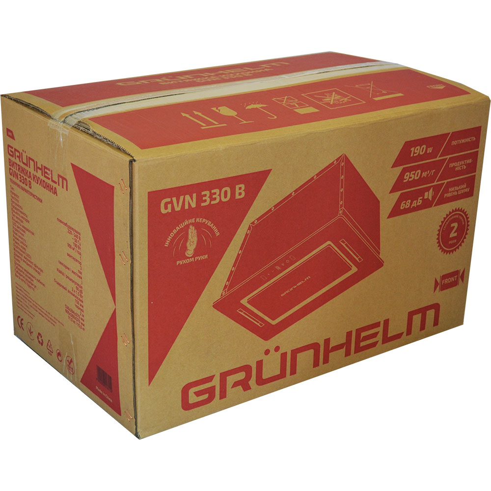 Обзор Вытяжка GRUNHELM GVN 330 B