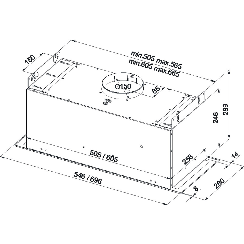 Фото Вытяжка Best Chef Smart box 1000 inox 53 (OCAR55J4SR.S3.SA_BST)