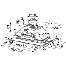 Витяжка FRANKE FBI 525 GR (305.0599.532)