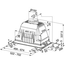 Витяжка FRANKE FBI 705 PLUS (305.0599.544)