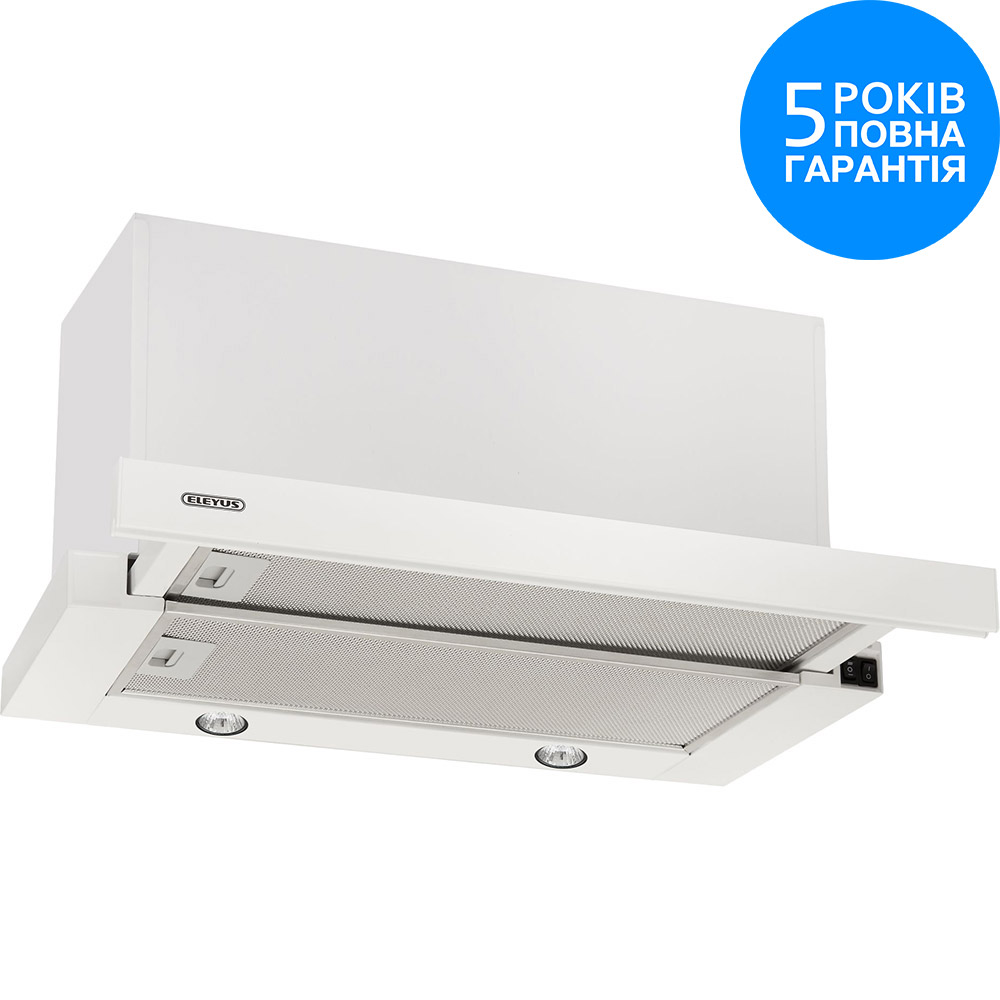 Витяжка ELEYUS BREEZE 1200 60 WH Діаметр повітропровода 150