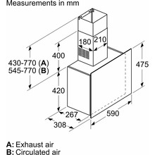 Вытяжка BOSCH DWF65AJ60T