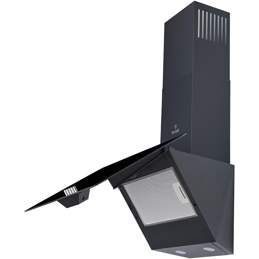 Зовнішній вигляд Витяжка PERFELLI DN 6272 D 700 BL LED