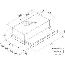 Вытяжка KERNAU KTH 10.164 W (РН016523)