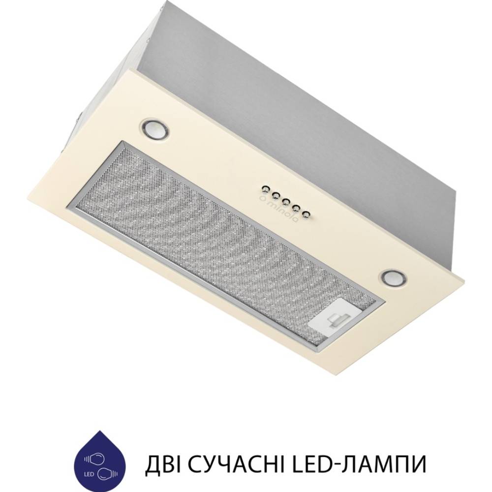 Витяжка MINOLA HBI 5327 IV 800 LED (РН018123) Тип вбудована