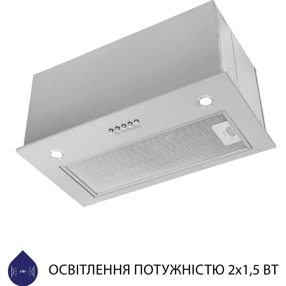 Витяжка MINOLA HBI 5627 GR 1000 LED (РН018127) Режим роботи циркуляція