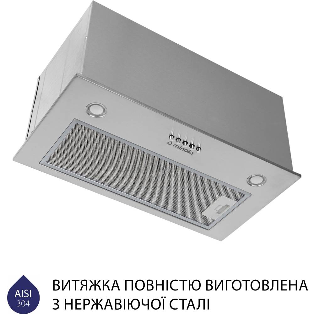 Витяжка MINOLA HBI 5627 I 1000 LED (РН018128) Режим роботи відведення