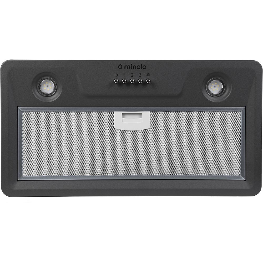 Вытяжка MINOLA HBI 5202 GR 700 LED Диаметр воздуховода 120