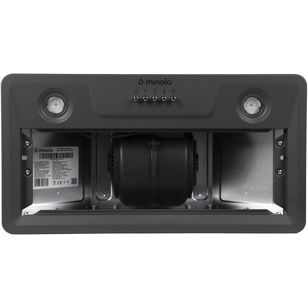 Вытяжка MINOLA HBI 5202 GR 700 LED Режим работы циркуляция