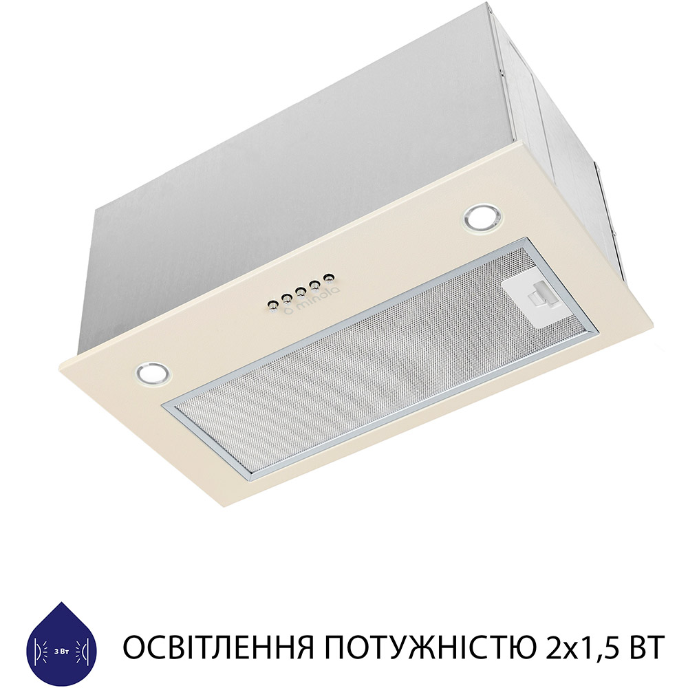 Витяжка MINOLA HBI 5627 IV 1000 LED Режим роботи відведення