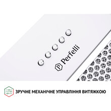 Витяжка PERFELLI BI 5652 WH 1000 LED