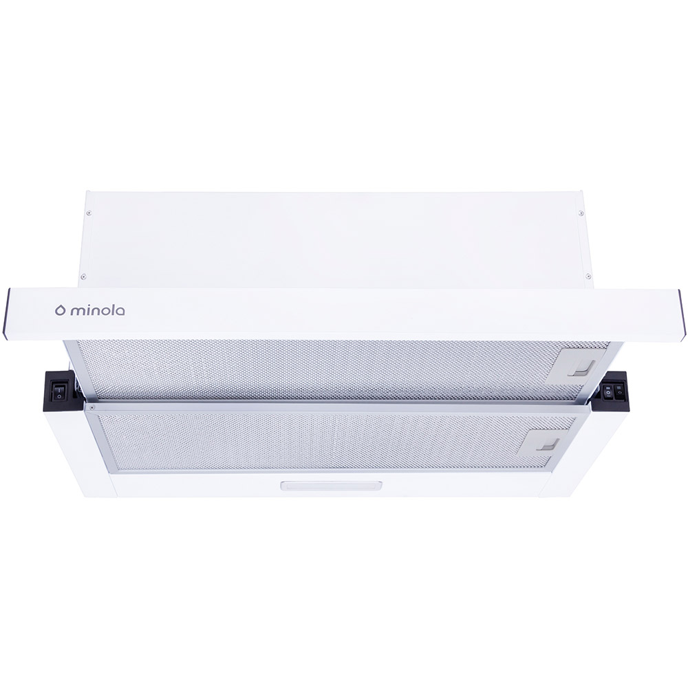 Витяжка MINOLA HTL 5714 WH 1100 LED Витяжка MINOLA HTL 5714 WH 1100 LED
