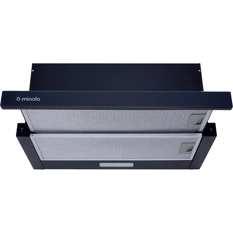 Вытяжка MINOLA HTLS 6734 BL 1100 LED GLASS