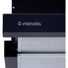Вытяжка MINOLA HTLS 6734 BL 1100 LED GLASS
