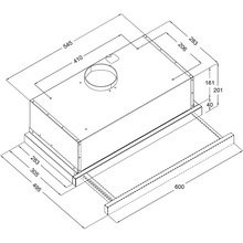 Витяжка BORGIO TLF (TR) 1100 60 Inox