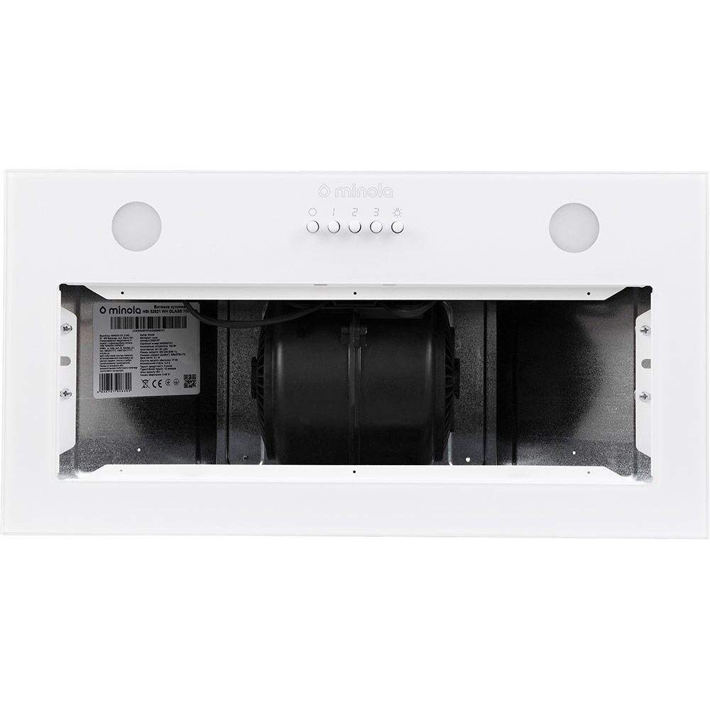 Зовнішній вигляд Витяжка MINOLA HBI 52621 WH GLASS 700 LED