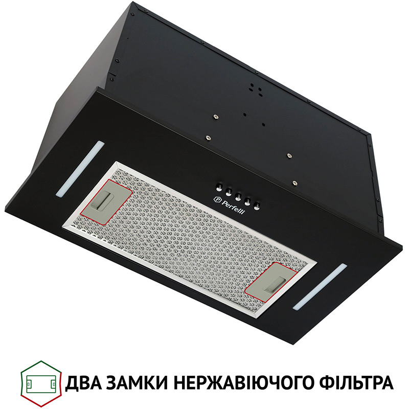 Витяжка PERFELLI BI 5653 BL 1000 LED Режим роботи відведення