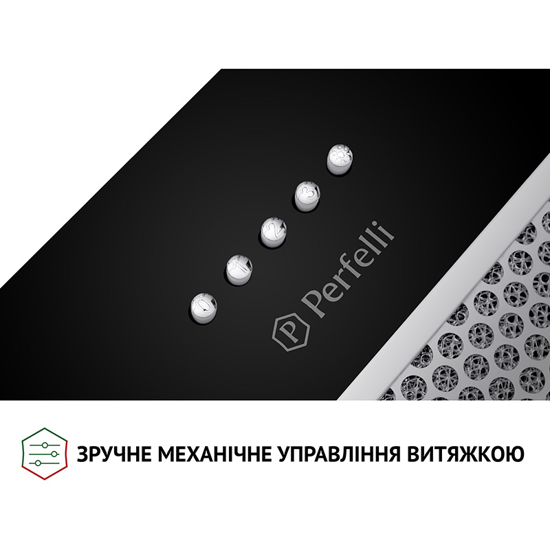 Витяжка PERFELLI BI 5653 BL 1000 LED Тип вбудована