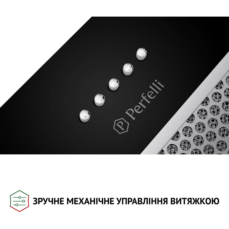 Витяжка PERFELLI BI 7652 BL 1000 LED Тип вбудована
