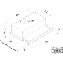 Витяжка KERNAU KTH 10.151.1 W