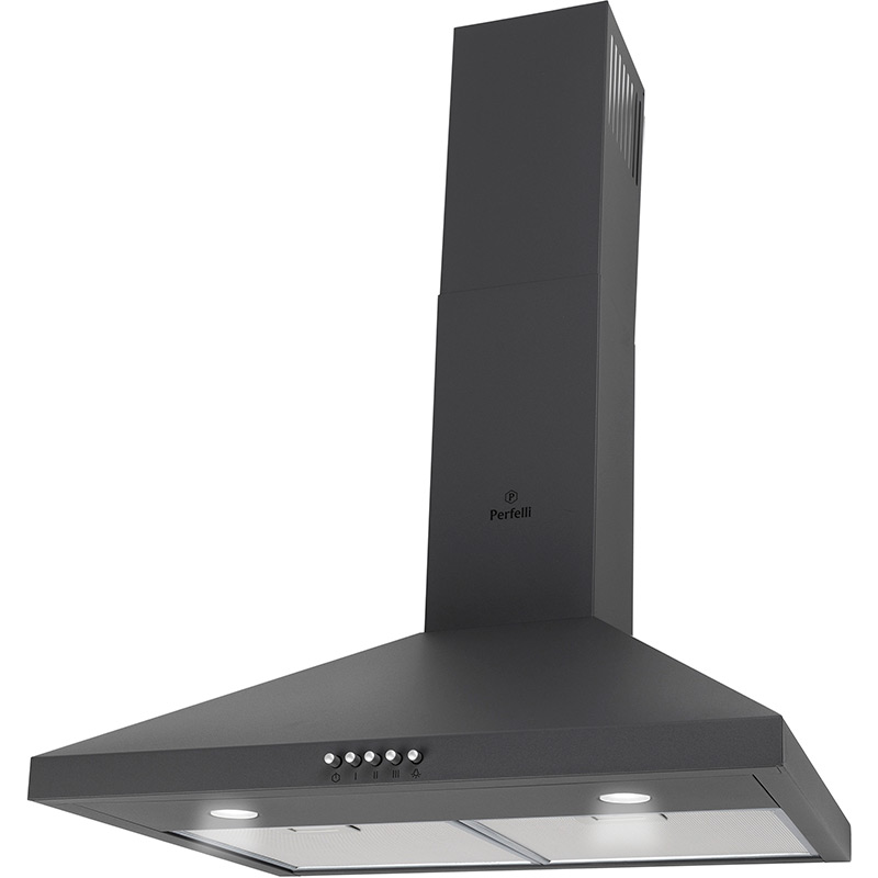 Витяжка PERFELLI K 6402 SG 850 LED Тип купольна