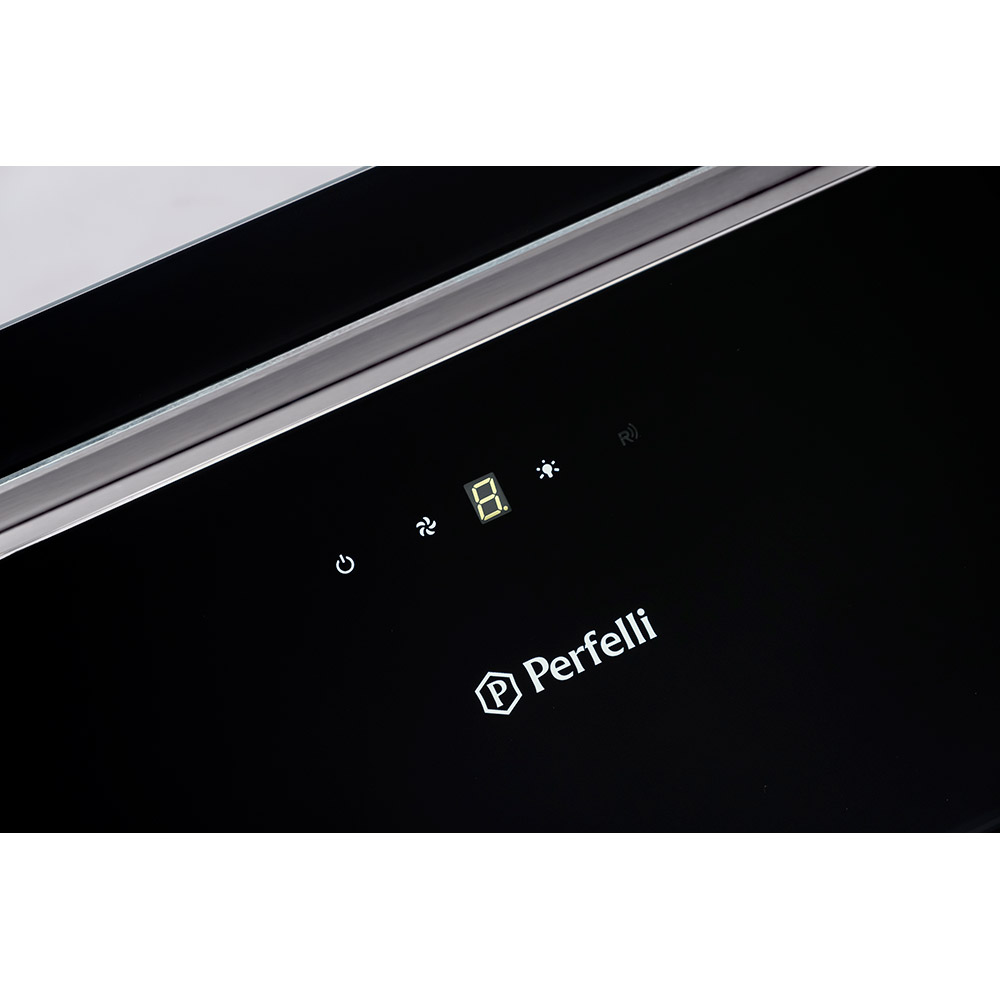 Зовнішній вигляд Витяжка PERFELLI BISP 7673 BL 1000 LED Strip