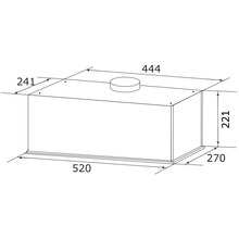 Вытяжка GRANADO Palamos 3603-1200 White (GCH526355)