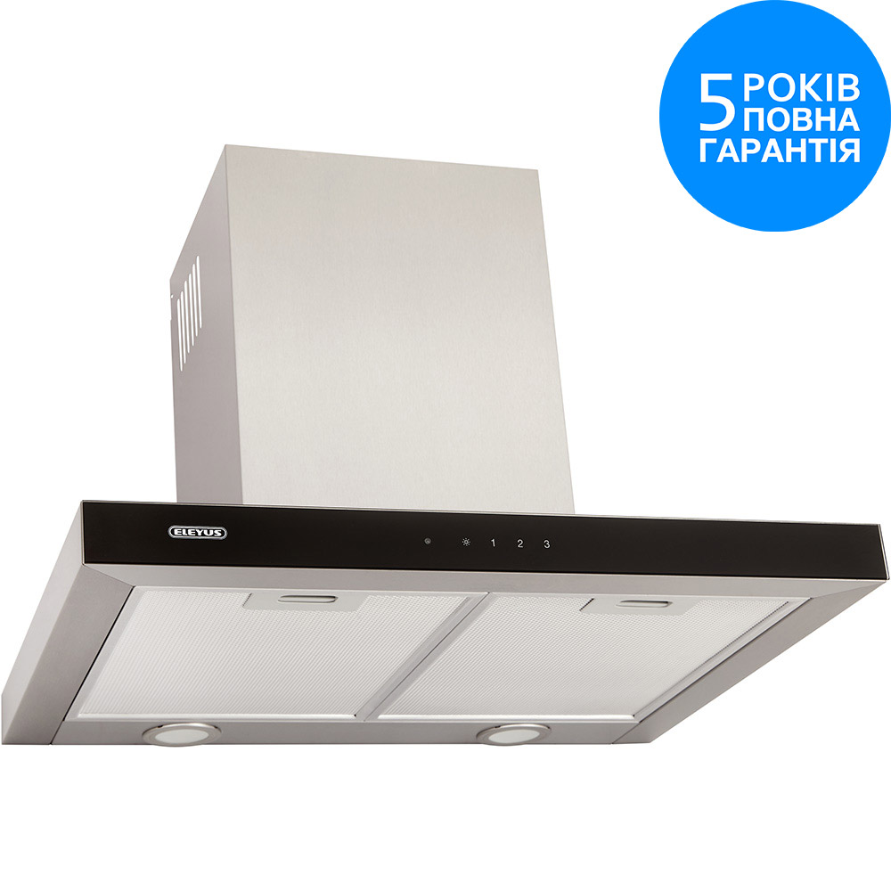 Вытяжка ELEYUS ONIX 1200 LED 60 IS+BL Диаметр воздуховода 150