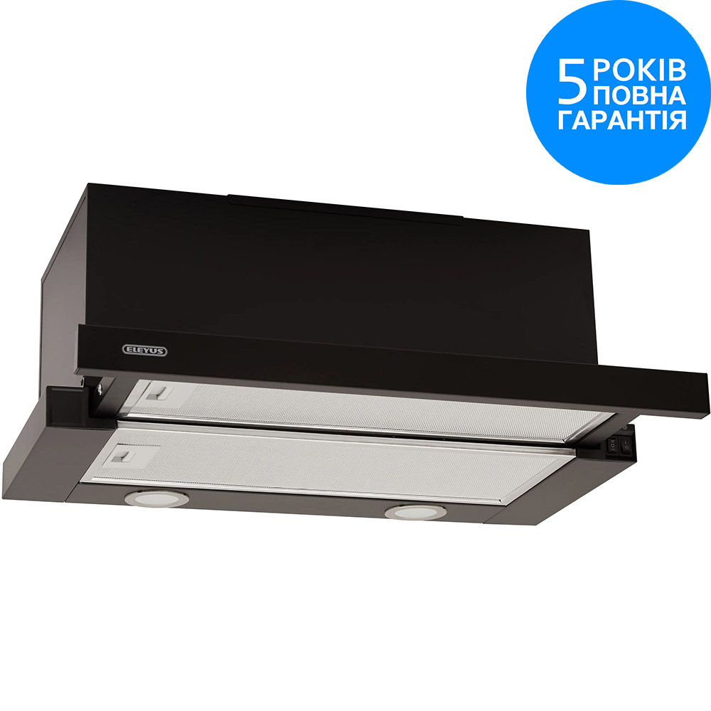 Витяжка ELEYUS LOTUS 1200 60 BL Діаметр повітропровода 150