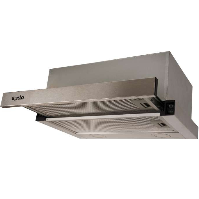 Витяжка VENTOLUX GARDA 50 INOX (700) LED Діаметр повітропровода 150