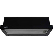 Витяжка VENTOLUX GARDA 60 BK (500) LED