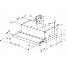 Витяжка FABER Flexa Ng Hip Bk A50 (315.0635.131)