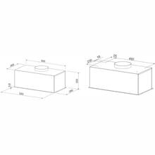 Вытяжка ELEYUS URBAN 960 LED 52 WH (12458)