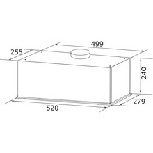 Витяжка GRANADO Palamos 4613-700 White glass