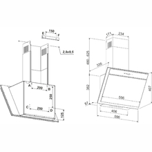 Вытяжка ELEYUS KREON 1200 LED 60 WH