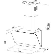 Витяжка PYRAMIDA AGW 60 S GWH