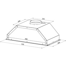 Витяжка PYRAMIDA AGB 52 PB IX