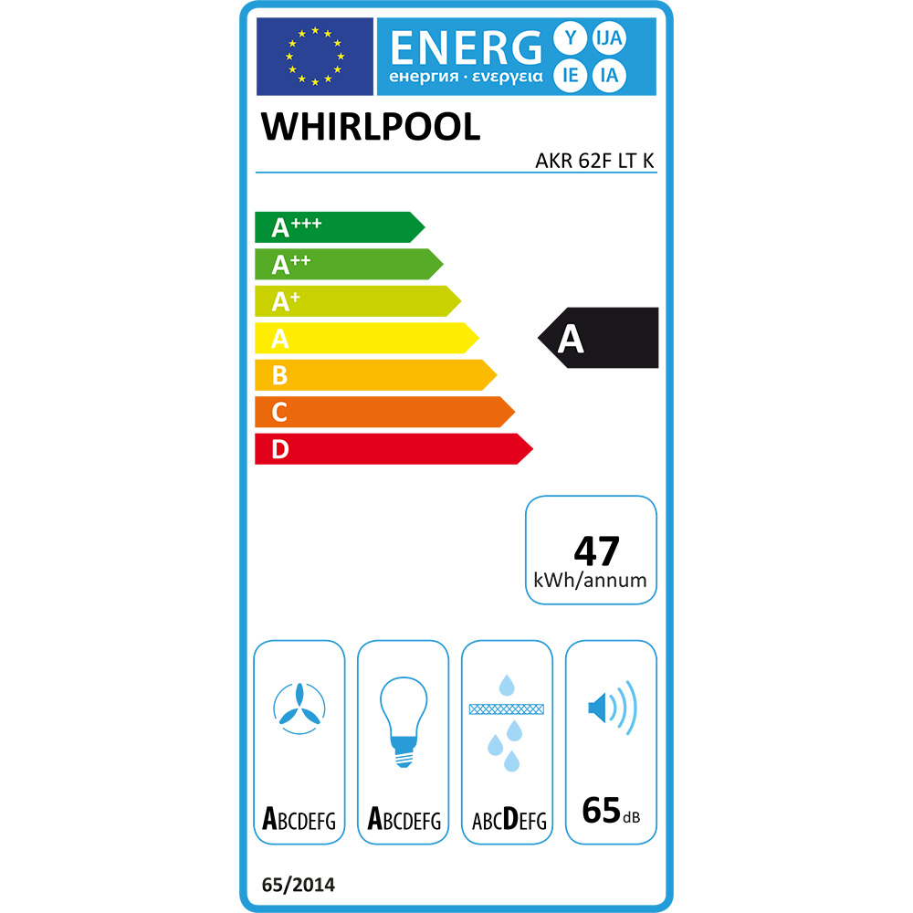 Замовити Витяжка WHIRLPOOL AKR 62F LT K