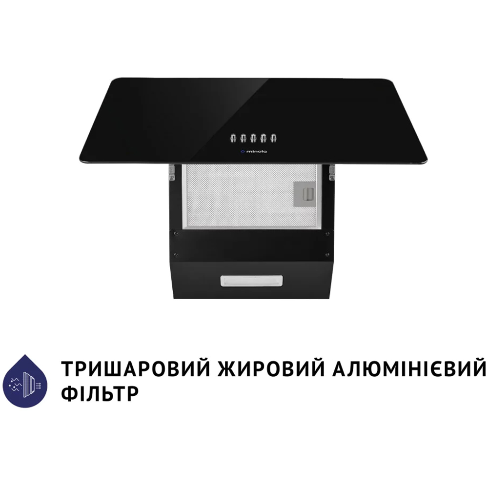 Фото Вытяжка MINOLA HDN 5224 BL 700 LED