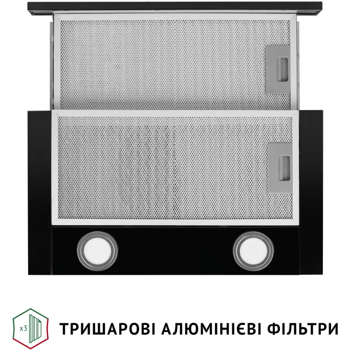 Фото Вытяжка PERFELLI TL 502 BL LED