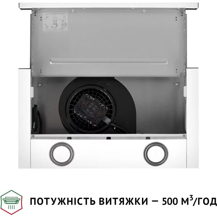 Фото Витяжка PERFELLI TL 502 WH LED