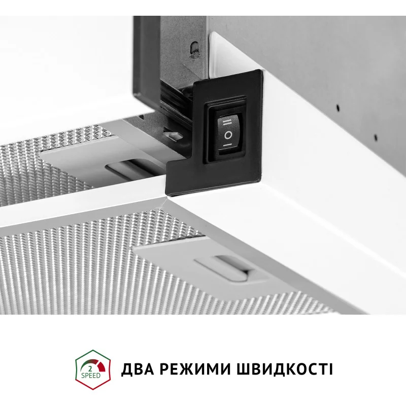 Витяжка PERFELLI TL 602 WH LED Режим роботи відведення