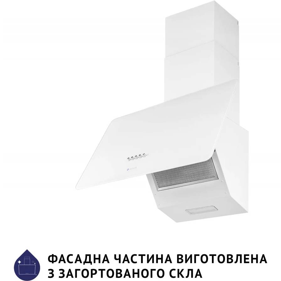 Вытяжка MINOLA HDN 5224 WH 700 LED Диаметр воздуховода 150