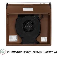 Витяжка PERFELLI PL 6144 Dark BR LED