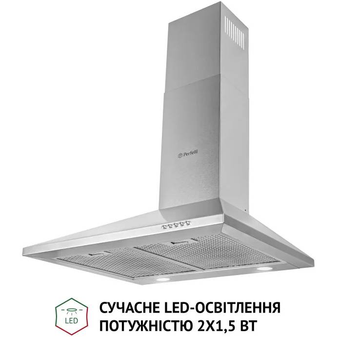 Вытяжка PERFELLI K 6210 I 700 LED Тип купольная