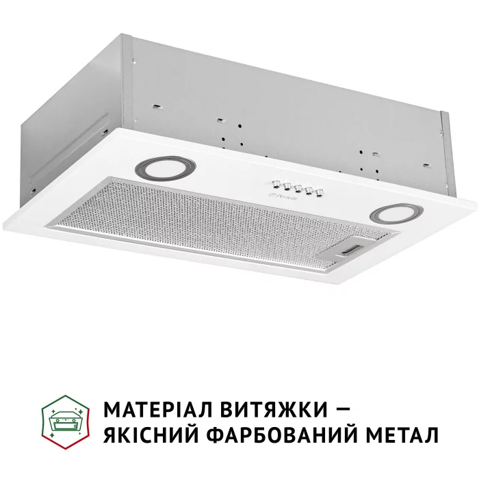 Вытяжка PERFELLI BI 5022 WH LED Диаметр воздуховода 120